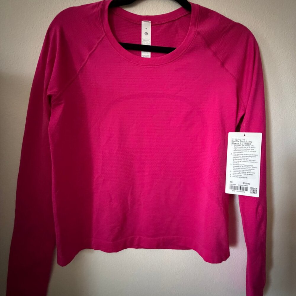 LuLulemon Tech Long Sleeve Shirt